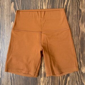 lululemon athletica Orange Athletic Shorts
